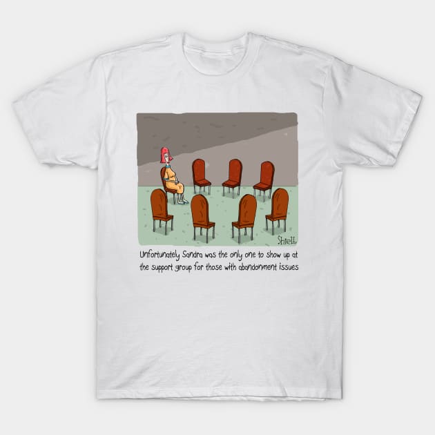 Abandonment Issues T-Shirt by macccc8